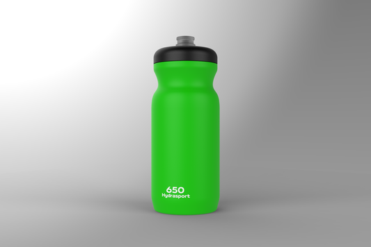 Gourde sport 650ml vert flashy - Fitness - sans BPA - Hydrasport
