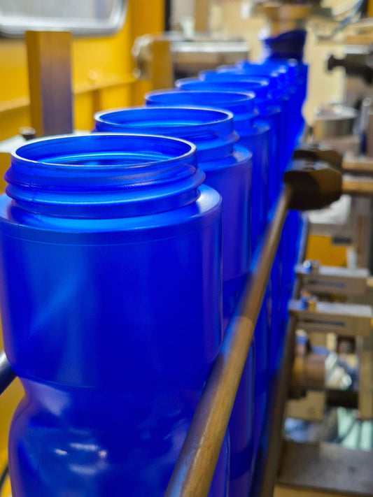 Production des gourdes Hydrasport dans notre usine de l'Oise