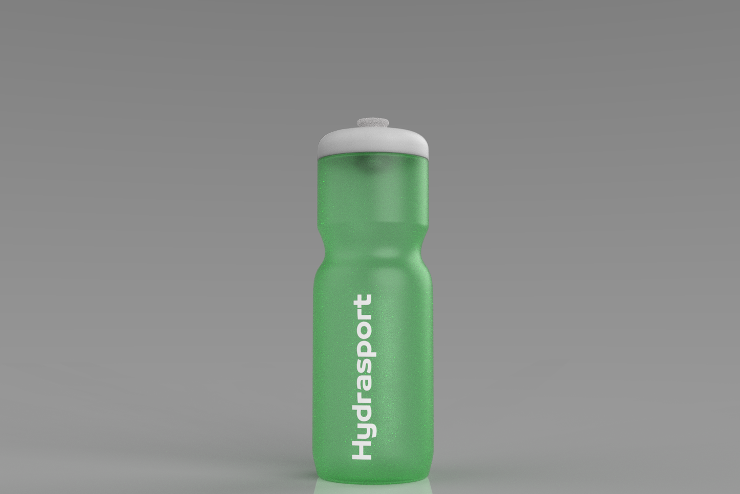 Gourde sport 800ml Vert transparent - Fitness - réutilisable - Hydrasport