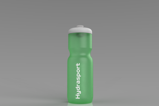 Gourde sport Hydrasport 800ml verte transparente, sans BPA, fabriquée en France – photo 2
